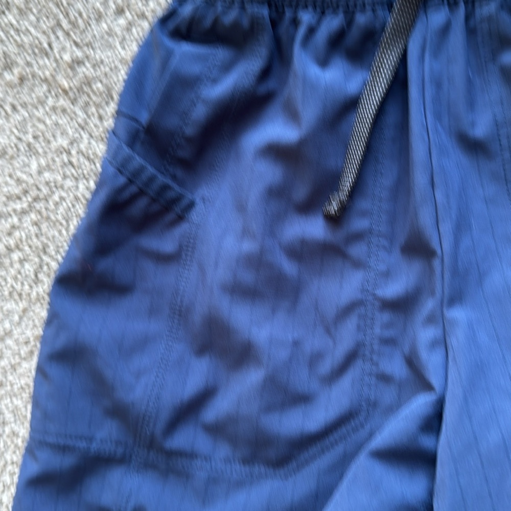 Athletic Works Navy Blue & Khaki Kids Shorts Set - Picture 4 of 7